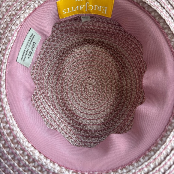 Eric Javits Look Again Packable Fedora Hard to find color - SOFT PINK - Picture 5 of 8